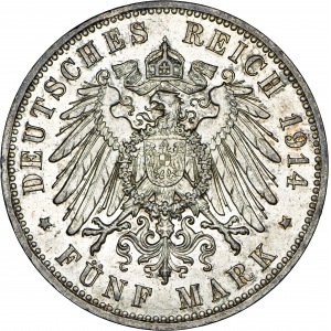 5 marek 1914 A, Berlin
