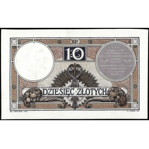 10 złotych, emisja z 28 lutego 1919, wprowadzona do obiegu 28 kwietnia 1924