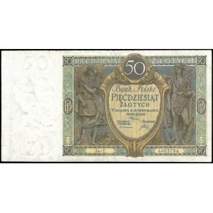 50 złotych, 28 sierpnia 1925, KOLEKCJA LUCOW