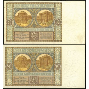2 x 50 złotych, 1 września 1929