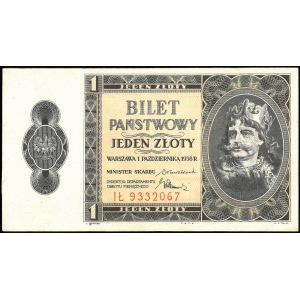 1 złoty, 1 października 1938