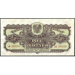5 złotych, 1944, (…obowiązkowe)
