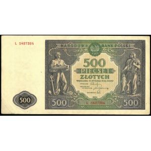 500 zł, 15 stycznia 1946