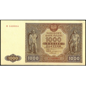 1000 zł, 15 sty 1946