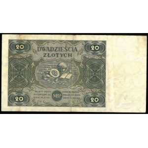 20 złotych, 15 lipca 1947