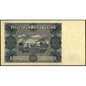 500 złotych, 15 lipca 1947