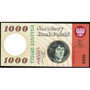 1000 złotych, 29 października 1965