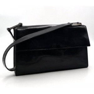 Furla, Black Baguette Bag