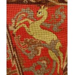 Venetian craftsmen, Handbag in Damask Texture
