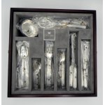 CESA Acropole model 800 silver cutlery set