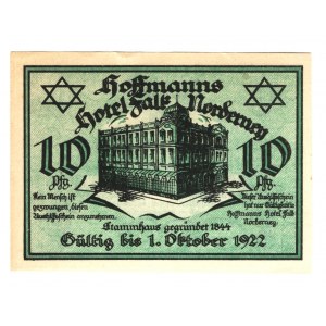 Germany - Weimar Republic Norderney 10 Pfennig 1922
