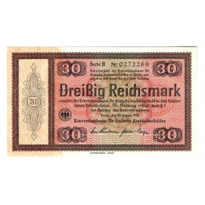 Germany - Third Reich 30 Reichsmark 1933