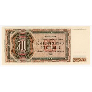 Bohemia & Moravia 500 Korun 1942 Specimen