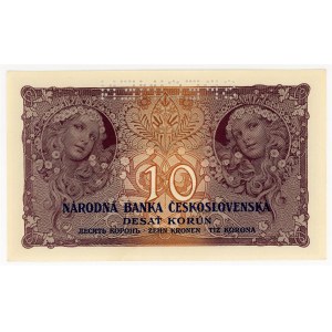 Czechoslovakia 10 Korun 1927 Specimen