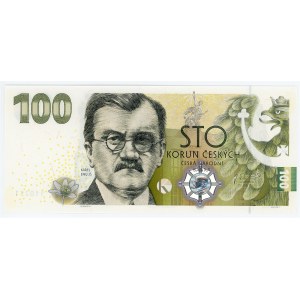 Czech Republic 100 Korun 2022 Anniversary of the Czechoslovak Crown Karel Engliš