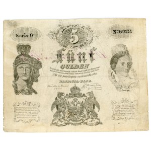 Austria 5 Gulden 1847 Old Forgery