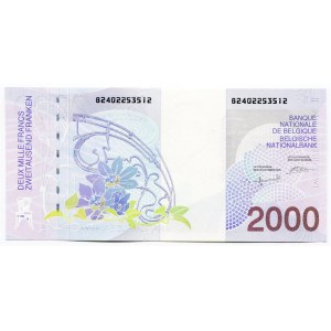 Belgium 2000 Francs 1994 - 2001 (ND)