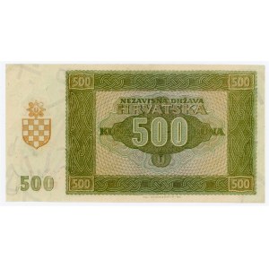 Croatia 500 Kuna 1941