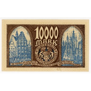 Danzig 10000 Mark 1923