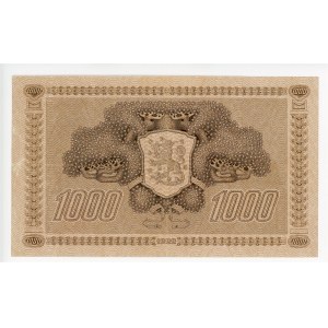 Finland 1000 Markkaa 1922 (1931 - 1945)