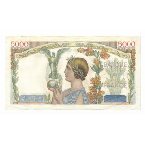 France 5000 Francs 1942