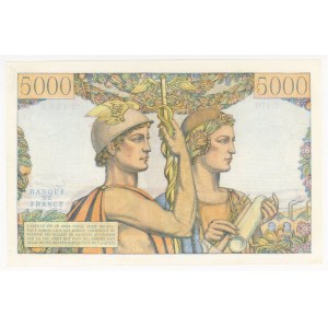France 5000 Francs 1957