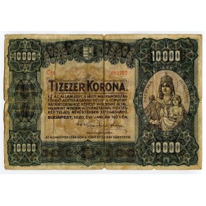 Hungary 10000 Korona 1920