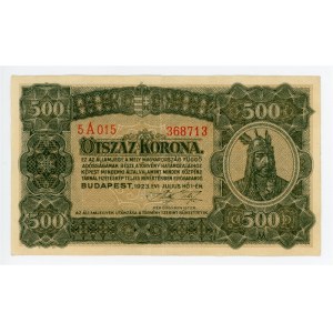 Hungary 500 Korona 1923