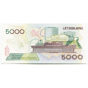 Luxembourg 5000 Francs 1996
