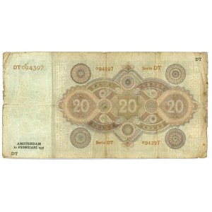 Netherlands 20 Gulden 1931
