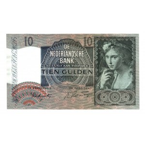 Netherlands 10 Gulden 1942