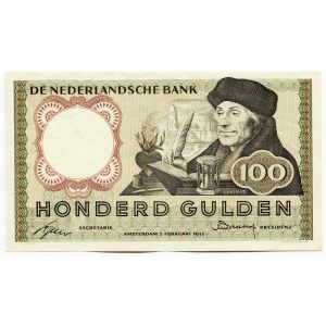 Netherlands 100 Gulden 1953