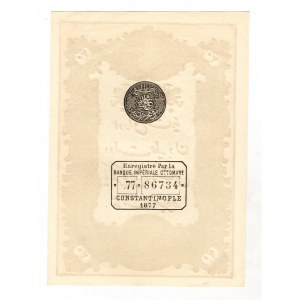 Turkey Ottoman Empire 20 Kurus 1877