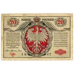 Poland 20 Marek 1917 Zarząd Generał-Gubernatorstwa
