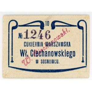 Poland Sosnowiec 10 Kopeks 1917 RRR