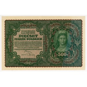 Poland 500 Marek 1919