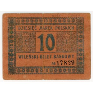 Poland Wilna 10 Marek 1920