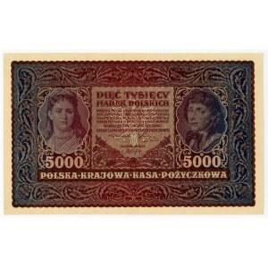 Poland 5000 Marek 1920