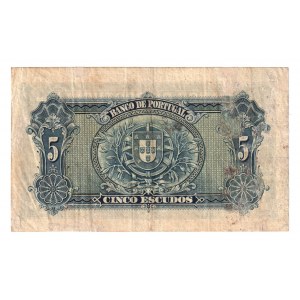 Portugal 5 Escudos 1925