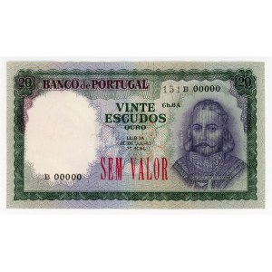 Portugal 20 Escudos 1960