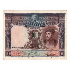 Spain 1000 Pesetas 1925