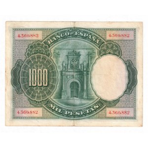 Spain 1000 Pesetas 1925