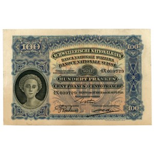 Switzerland 100 Francs 1926