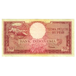 Indonesia 50 Rupian 1957