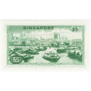 Singapore 5 Dollars 1967 (ND)