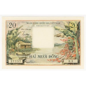 Vietnam 20 Dong 1956 (ND)