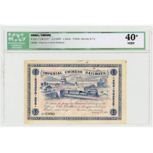 China Imperial Chinese Railways 1 Dollar 1899 ICG 40