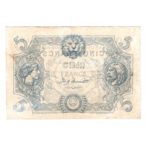 Algeria 5 Francs 1924