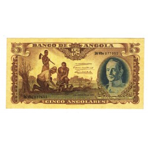 Angola 5 Angolares 1947