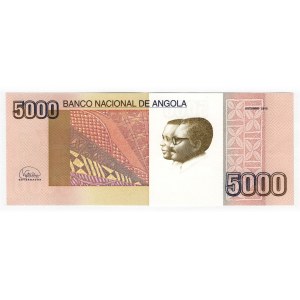 Angola 5000 Kwanzas 2012 Trial
